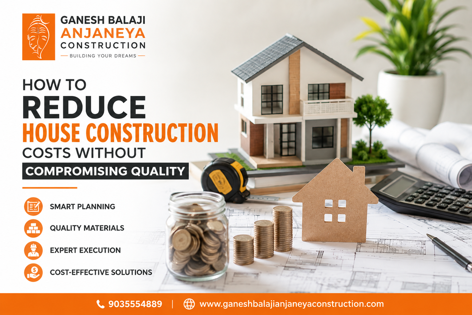 How to Reduce House Construction Costs Without Compromising Quality