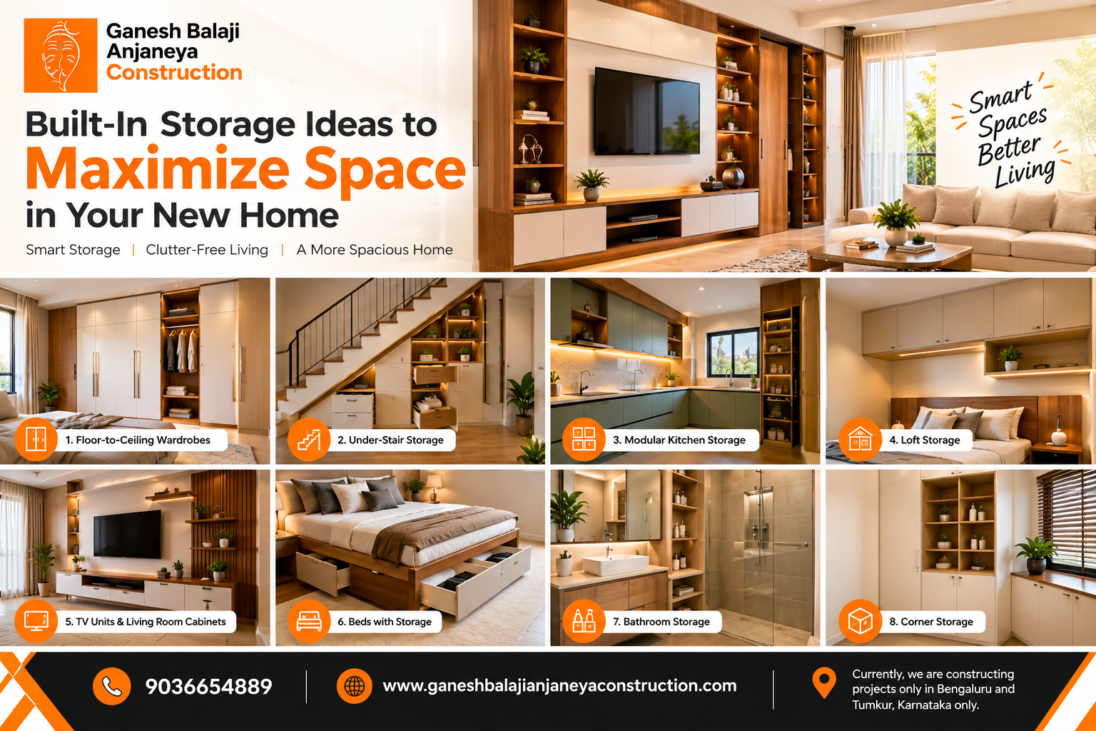 Built-In Storage Ideas to Maximize Space in Your New Home